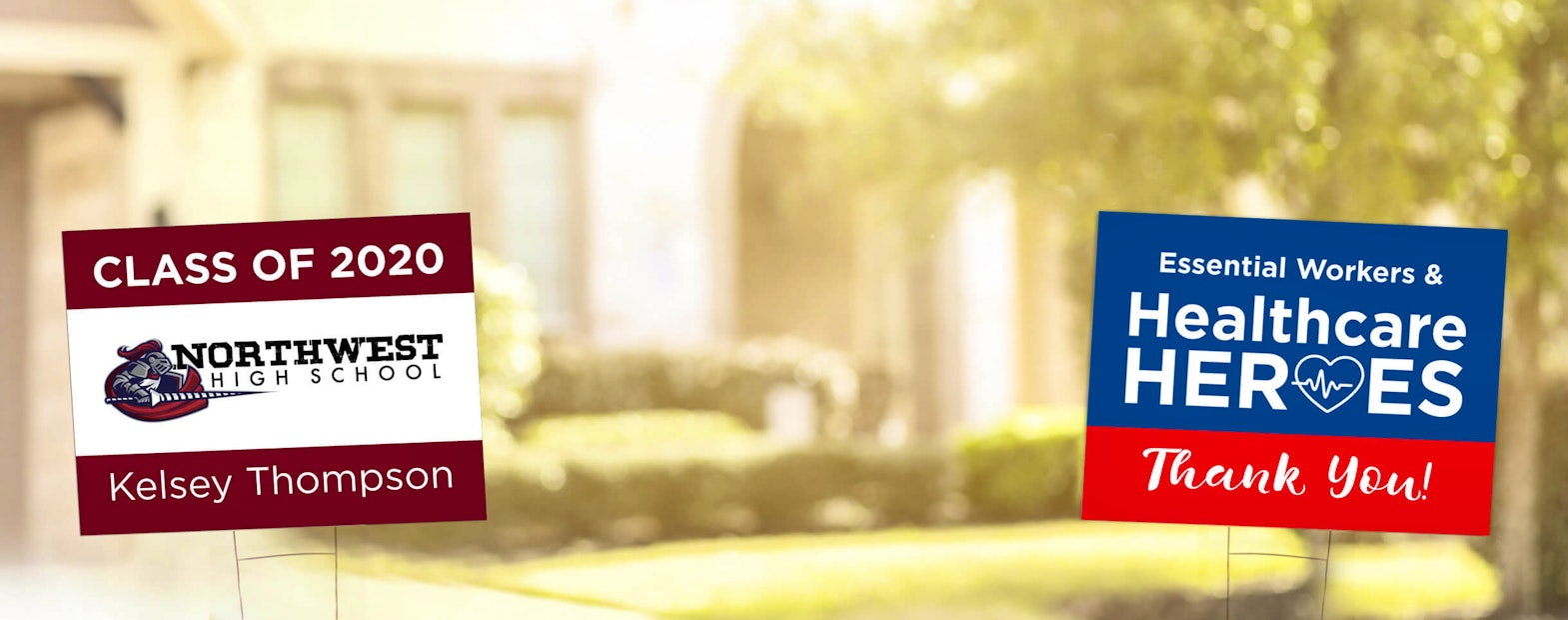 Support Yard Signs | Senior Yard Signs | Templates | Primoprint