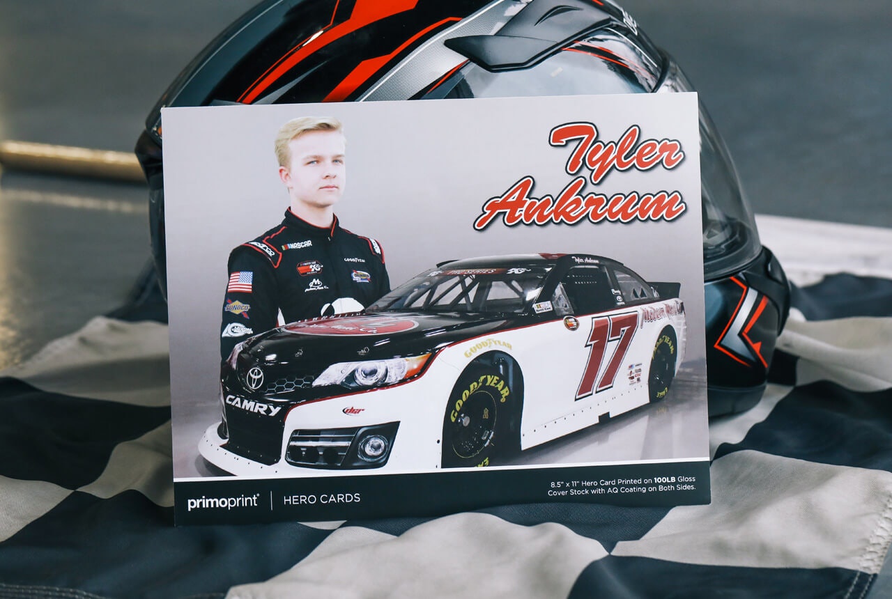 Racing Hero Cards Request Hero Card Samples Primoprint