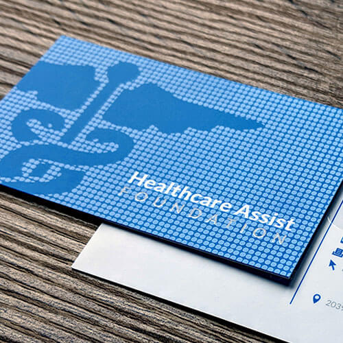 Silk Laminated Business Cards
