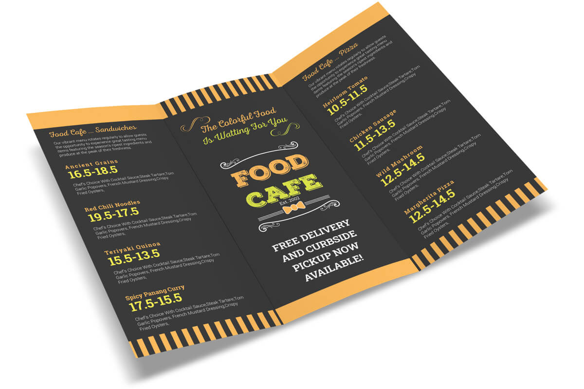 Menu Flyers & Brochures