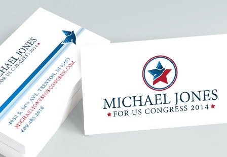 Political Business Cards